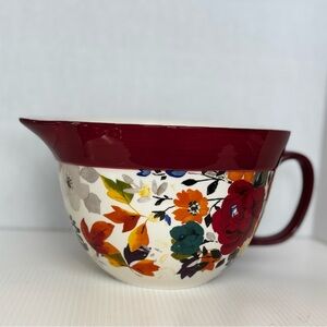 Pioneer Woman TIMELESS FLORAL Batter Bowl 2.8 Quart Microwave Dishwasher Safe